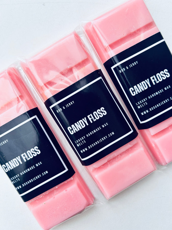 Candy Floss Soy Wax Snap Bars