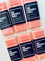 Pink Grapefruit & Vanilla Soy Wax Snap Bar