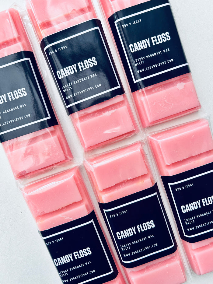 Candy Floss Soy Wax Snap Bars