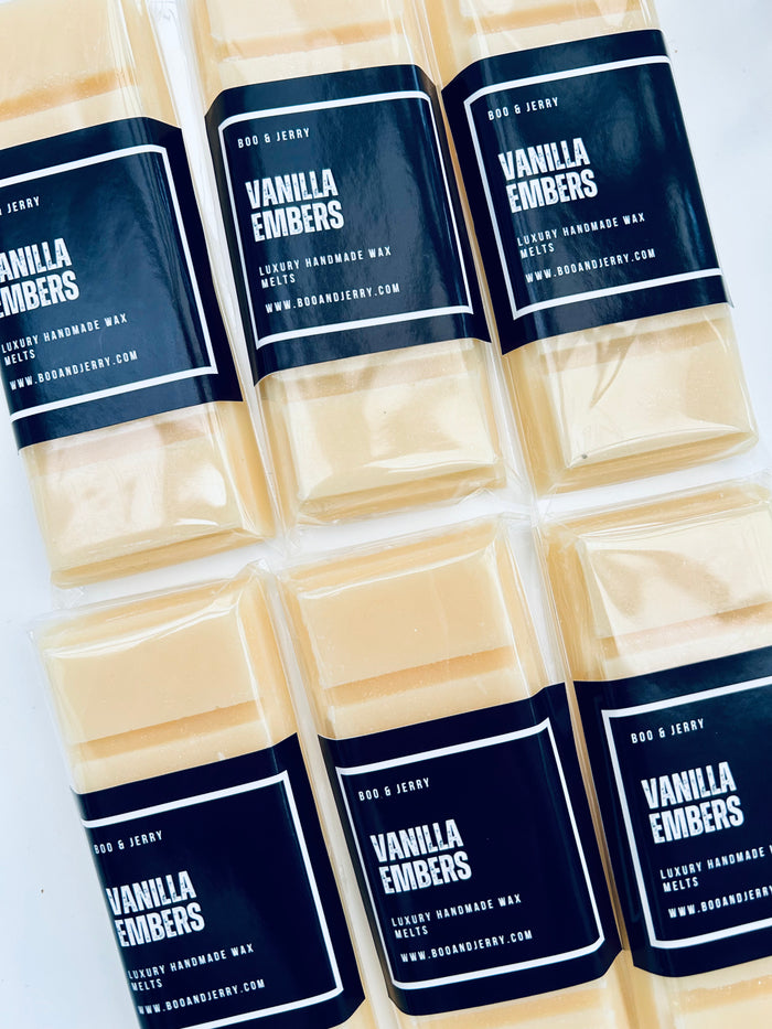 Vanilla Embers Soy Wax Melt Bar