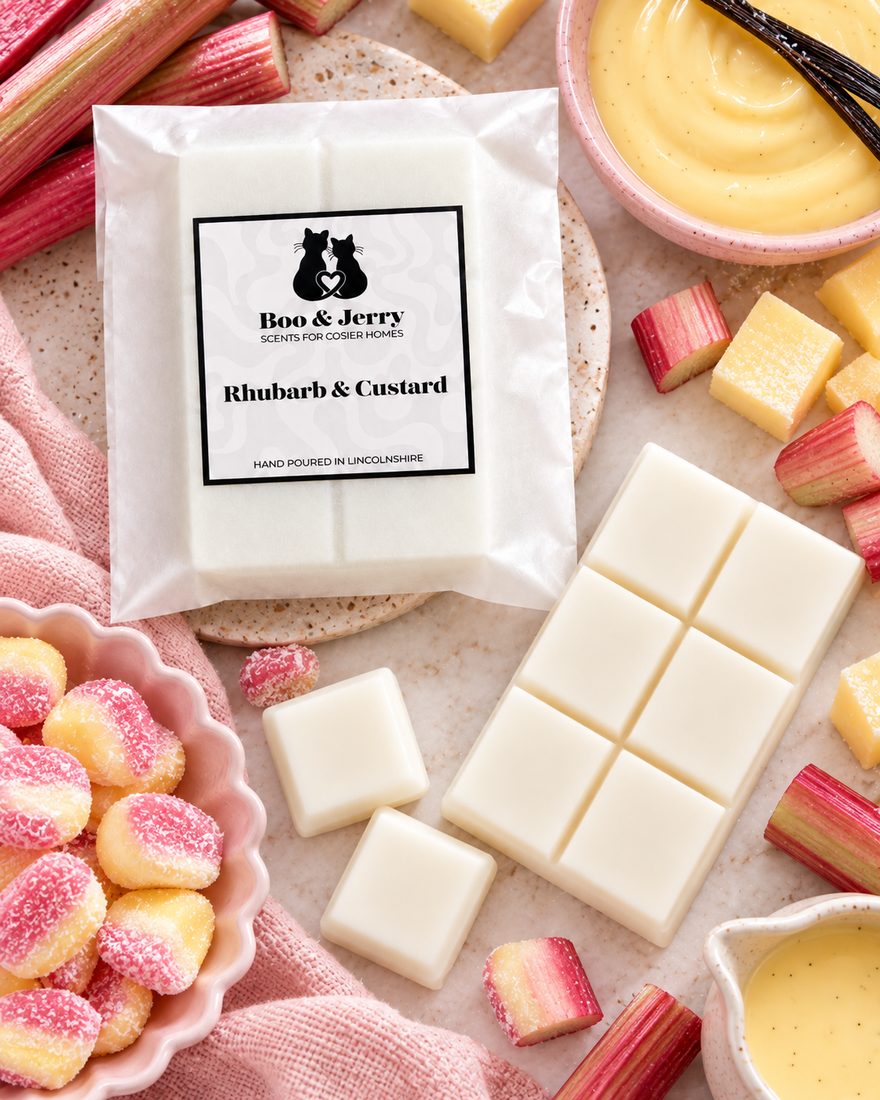 Rhubarb & Custard Wax Melts